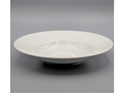 Tanier hlboký PASTA 27 cm, biela, Thun