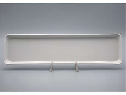 Podnos hranatý 41 cm, biela, Thun