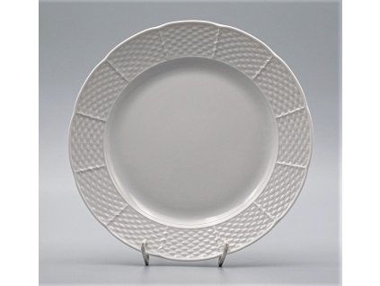 NATÁLIE, Tanier plytký 24 cm, biela, Thun