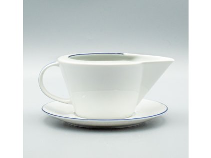 TOM modrá linka, Omačnik s tanierikom 400 ml, Thun