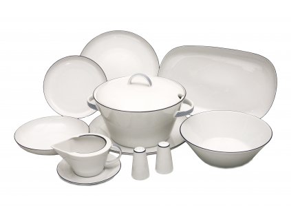 TOM modrá linka, Jedálenská súprava 26 dielov, Thun