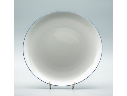 TOM modrá linka, Tanier plytký 26 cm, Thun