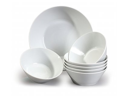 LEA, Kompótová súprava 7 dielov, biela, Thun