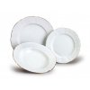 BERNADOTTE zlatá linka, Tanierová súprava 18 dielov, Thun