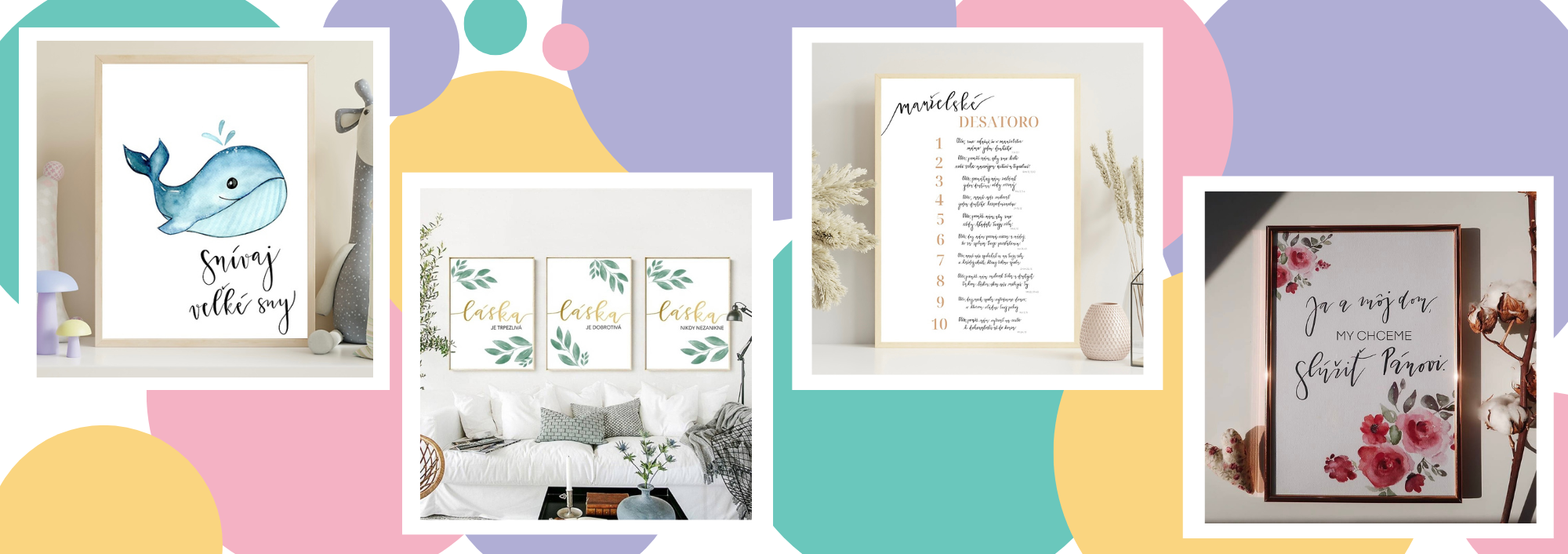 Ručne vyrábané, maľované a navrhované printy od slovenských a českých dodávateľov nájdete u nás na eshope alebo na Hlavnej 38 v Prešove