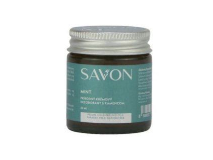MINT - krémový dezodorant s kamencom