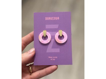 náušnice Q-Bubblegum