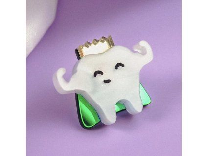 pin Zúbkový kráľ
