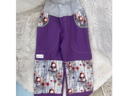 Softshelove nohavice 116