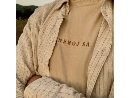 Tričko NEBOJ SA svetle panske