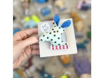 Reflexná brošňa 08 Pes