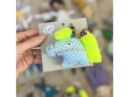 Reflexná brošňa 17 kôň/koník