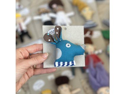 Reflexná brošňa 21 Pes