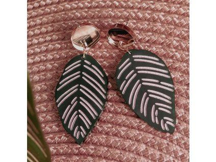 Náušnice Calathea Ornata