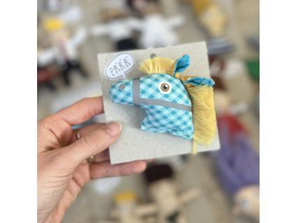 Reflexná brošňa 24 Kôň/koník