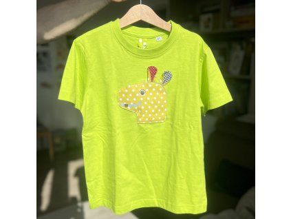 Reflexné a pískacie tričko v.134 - 8rokov