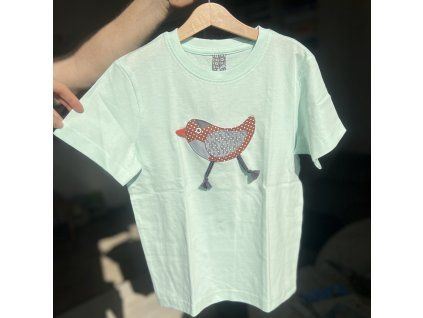 Reflexné a pískacie tričko v.134- 8rokov