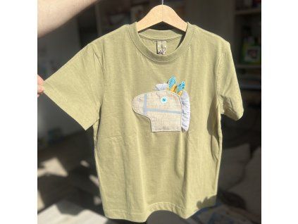 Reflexné a pískacie tričko v.134 - 8rokov