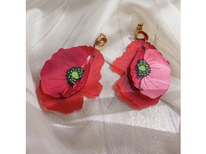 Náušnice Vlčie maky