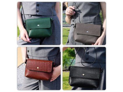 Kožená kabelka Lilu