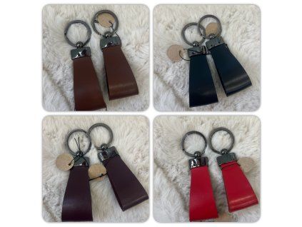 Kožený držiak na kľúče