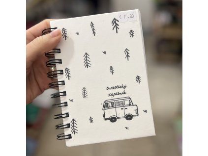 Turisticky zápisník Stromy A6