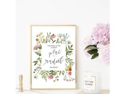 Print Plač a radosť