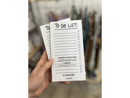 To do list