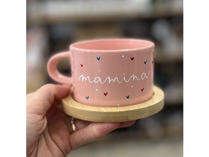 3107-01 Ružová Mamina