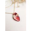 Náhrdelník Anatomické srdce - rôzne farby