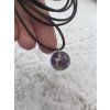 Živicový náhrdelník guľa malá 2