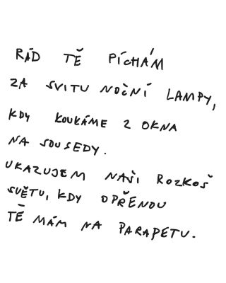 Mám hodně rád to slovo PARAPET.