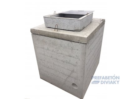 Vodomerná šachta 1340 x 1140 x výška 1200 mm bez dna CENA ZA KOMPLET ZOSTAVU