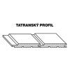 Tatransky profil A/B 15/121mm 5000mm