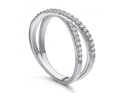 PT1003 Stříbrný prsten - Luxury