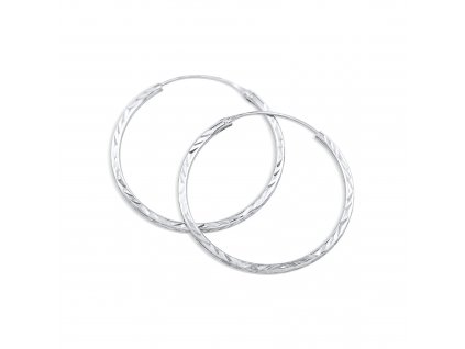 Stříbrné kroužky - zdobené NB8055