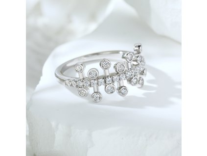 Stříbrný prsten - universe PT1041