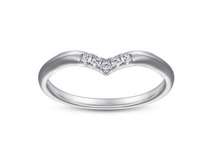 Stříbrný prsten - elegance PT1077