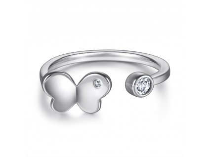 Stříbrný prsten - nastavitelný PT4001