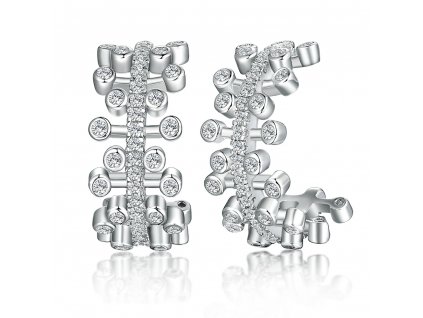 - Stříbrné náušnice - universe NT2013