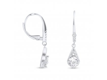 Stříbrné náušnice - andělské slzy NP4033