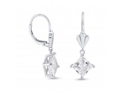 Stříbrné náušnice - sea shine NP4017