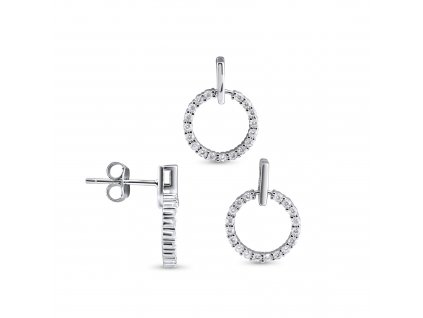 Stříbrná souprava - circle SM1007