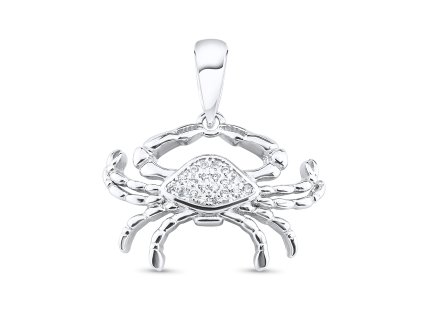 Stříbrný přívěsek Cancer - Rak VY1083
