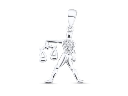 Stříbrný přívěsek Libra - Váhy VY1091