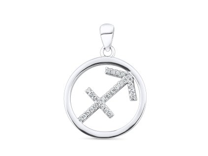 Stříbrný přívěsek Sagittarius - Střelec VY1115