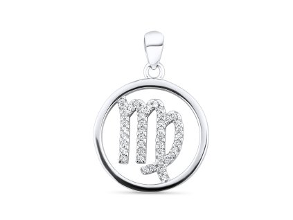 Stříbrný přívěsek Virgo - Panna VY1117