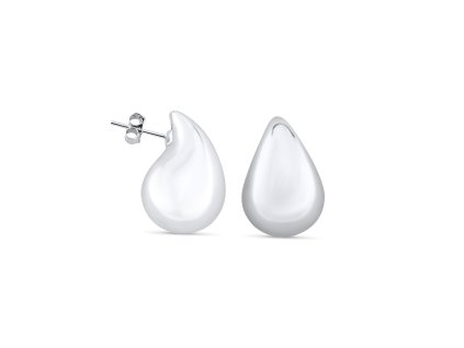 Stříbrné náušnice Drop - slza NM2269