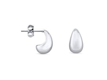 Stříbrné náušnice Drop - slza NM2265