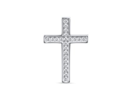 Stříbrný přívěsek - kříž VY1217